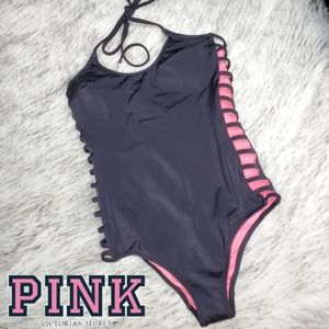 PINK Victoria's Secret Halter One Piece Swimsuit